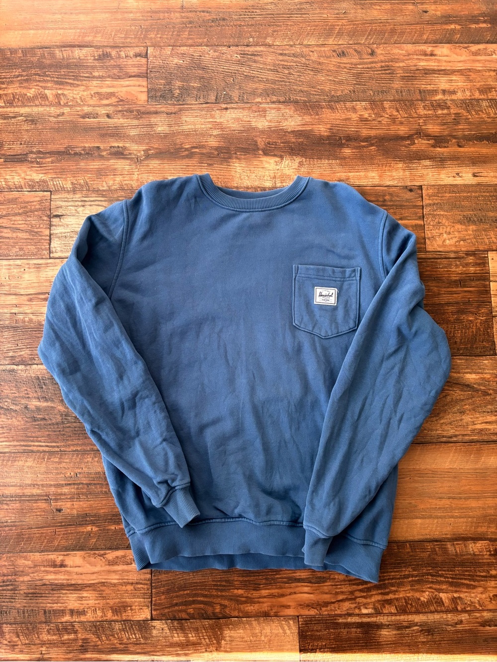Herschel Blue Crewneck Sweatershirt